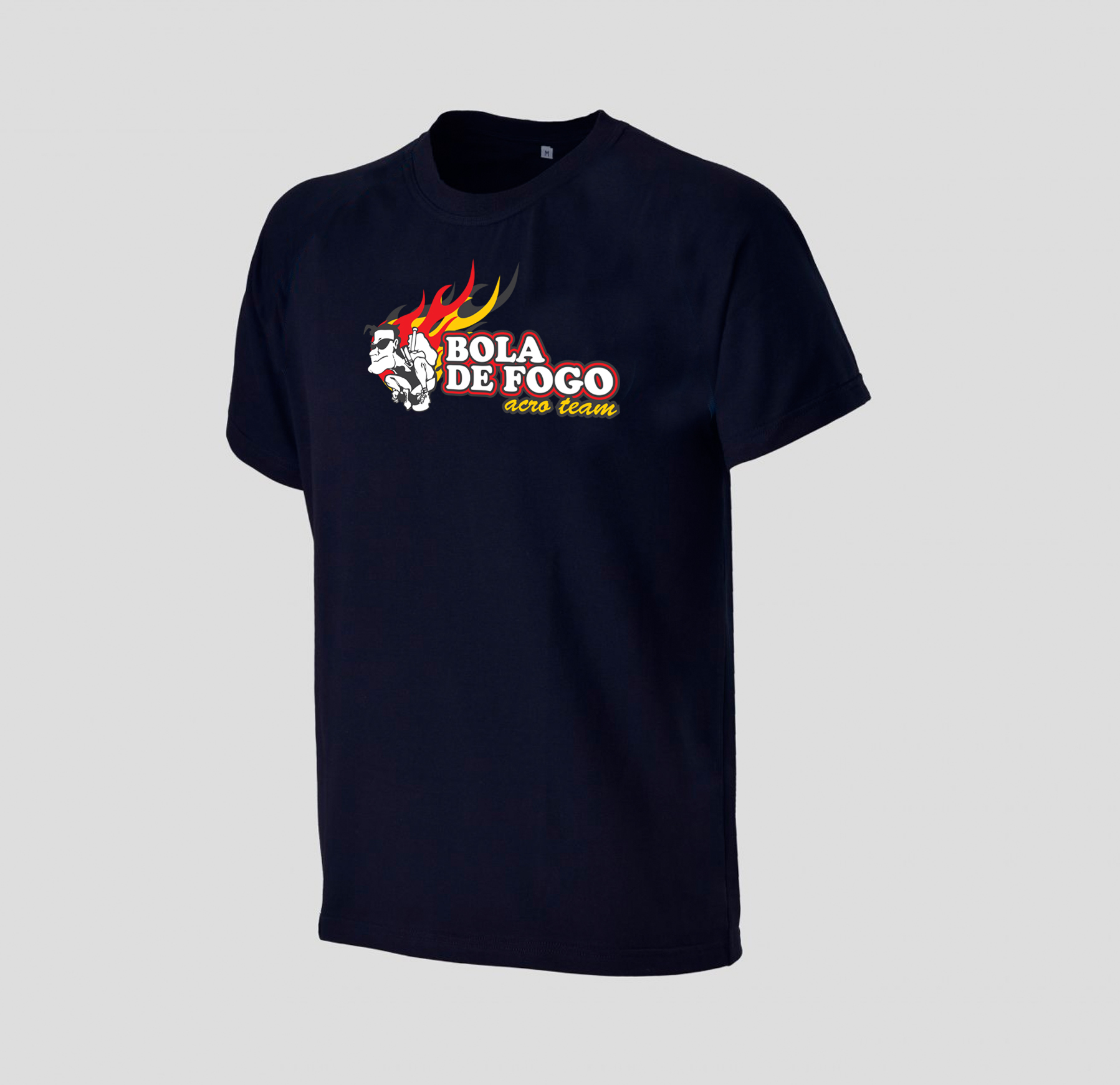 Camiseta Bola de Fogo 100% algodão